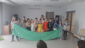 В этом году Летняя смена проходила и на территории нового корпуса ДШИ &quot;Гармония&quot; на Заполярной