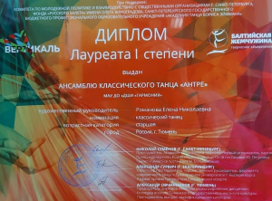 Вчера в нашем городе проходил Всероссийский хореографический конкурс &quot;Вертикаль&quot;